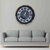 Black Midnight Grace Wall Clock
